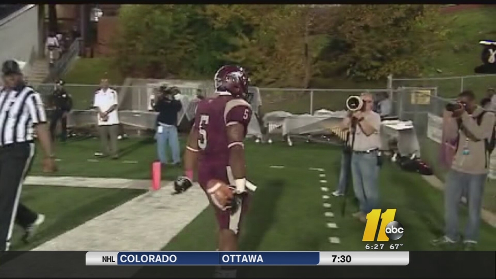Andre Clarke provides spark For NCCU football ABC11 Andre Clarke provides spark For NCCU football ABC11