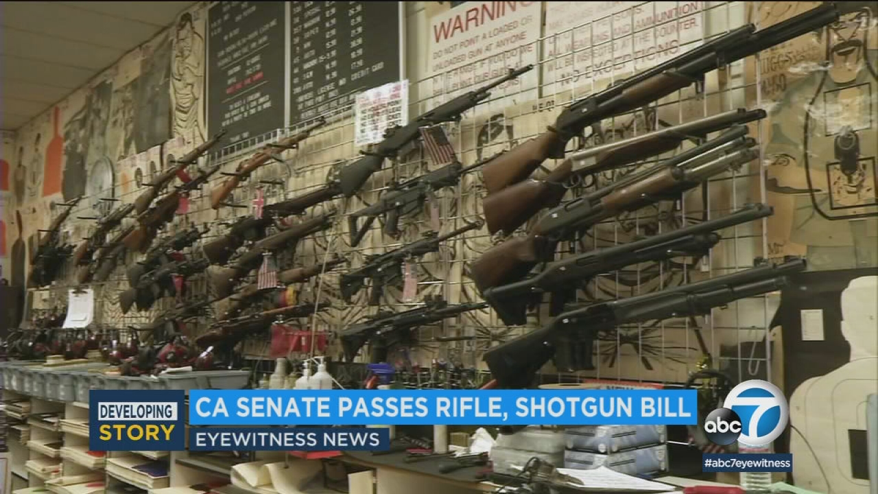 CA Senate approves raising age to buy rifles, shotguns to 21