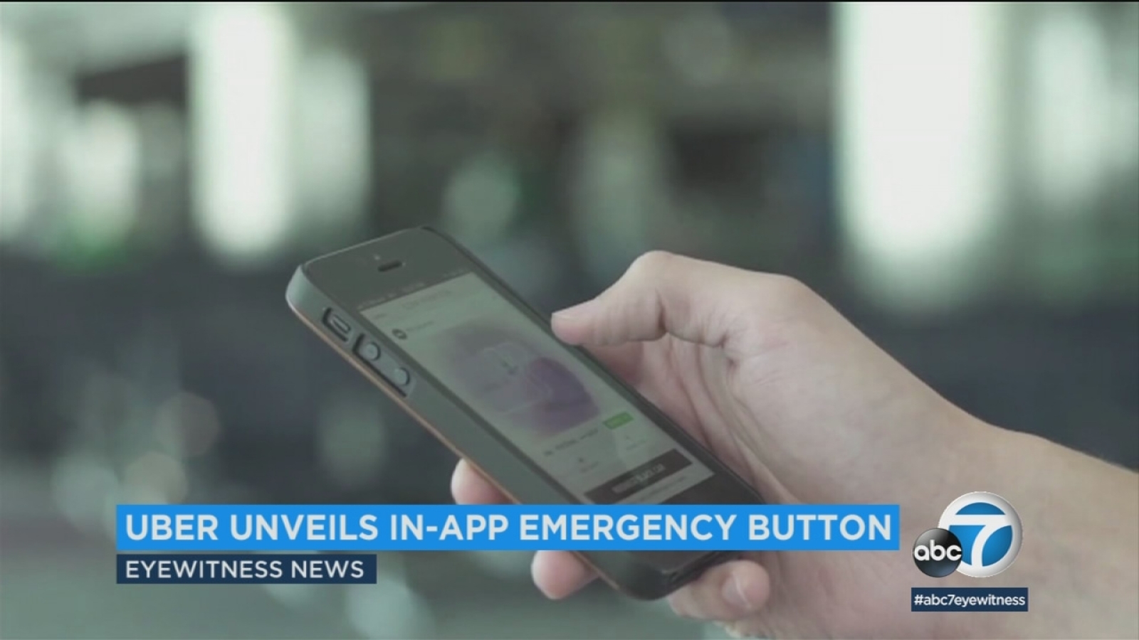Uber launches emergency 'panic button' for U.S. riders ABC7 Los Angeles