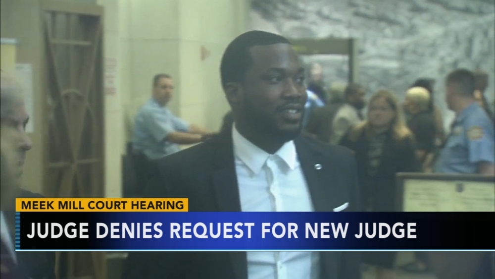 Judge denies Meek Mill request for new trial, judge removal
