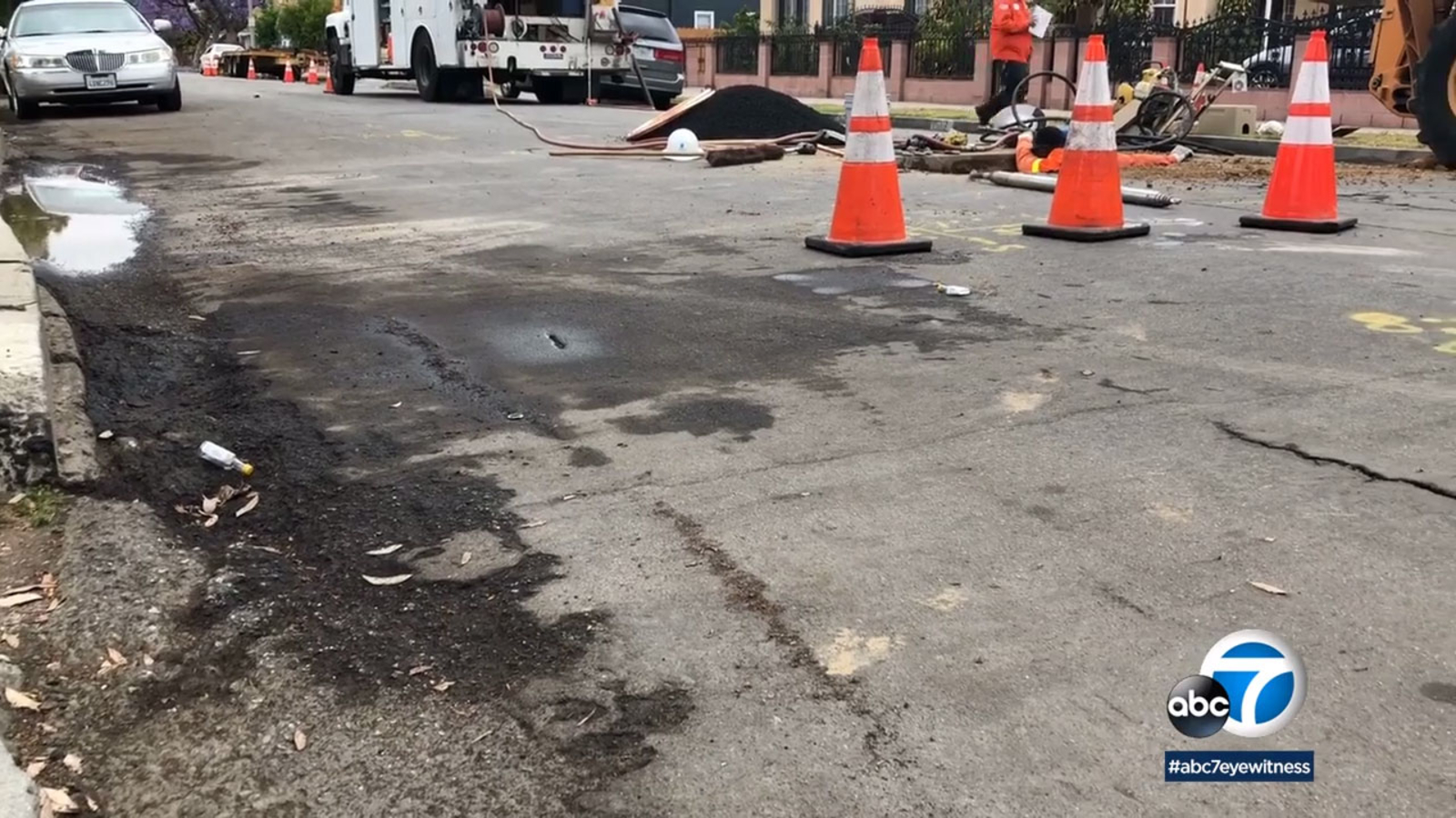 Long Beach looking for gas tax funds to fix roads ABC7 Los Angeles