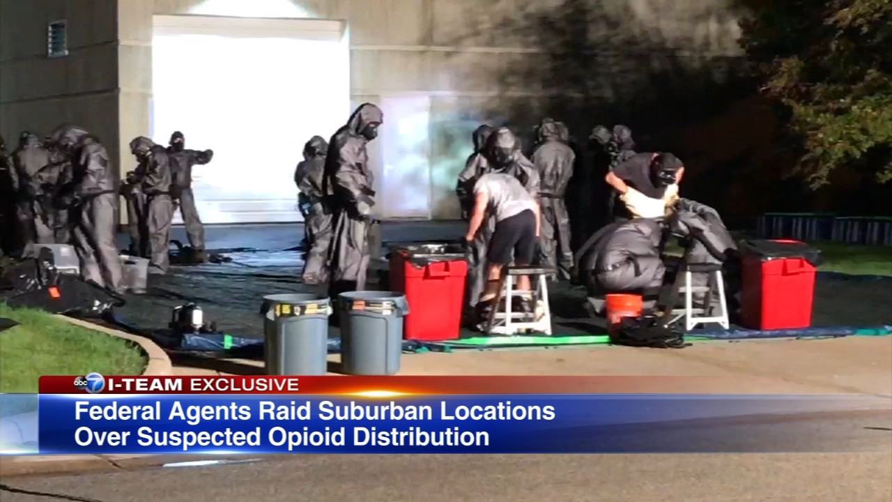 2 suburban facilities accused of selling illegal narcotics from China online