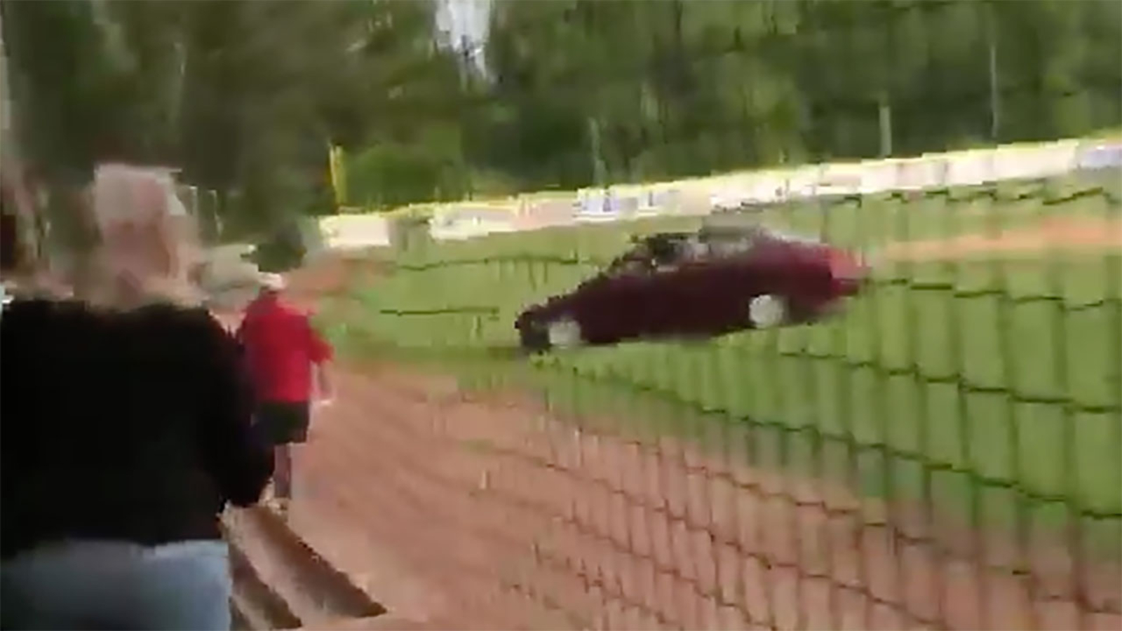 Man killed after car tears across baseball field during youth game in ...