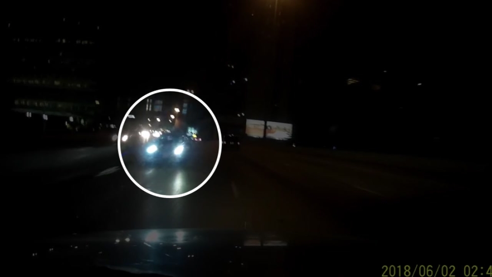 Dashcam video shows moments before wrong-way driver slams into vehicles on I-45