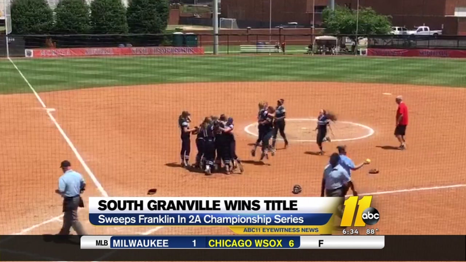 South Granville softball wins 10th state title ABC11 RaleighDurham