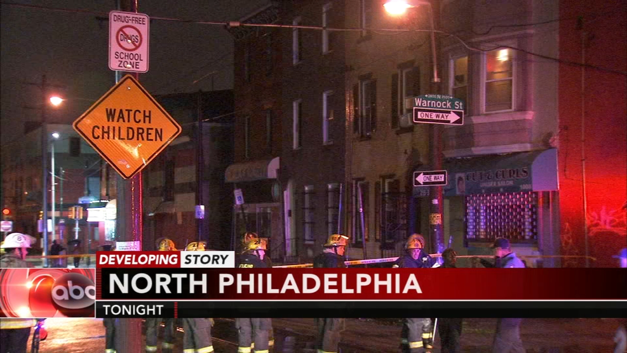 House collapses in North Philadelphia
