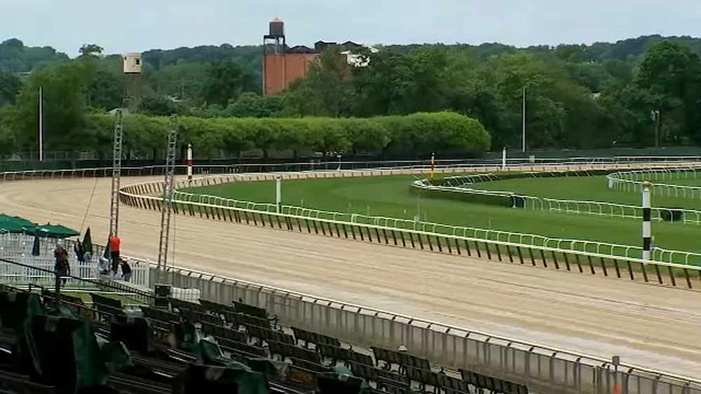 Excitement builds at Belmont for Justify's Triple Crown bid