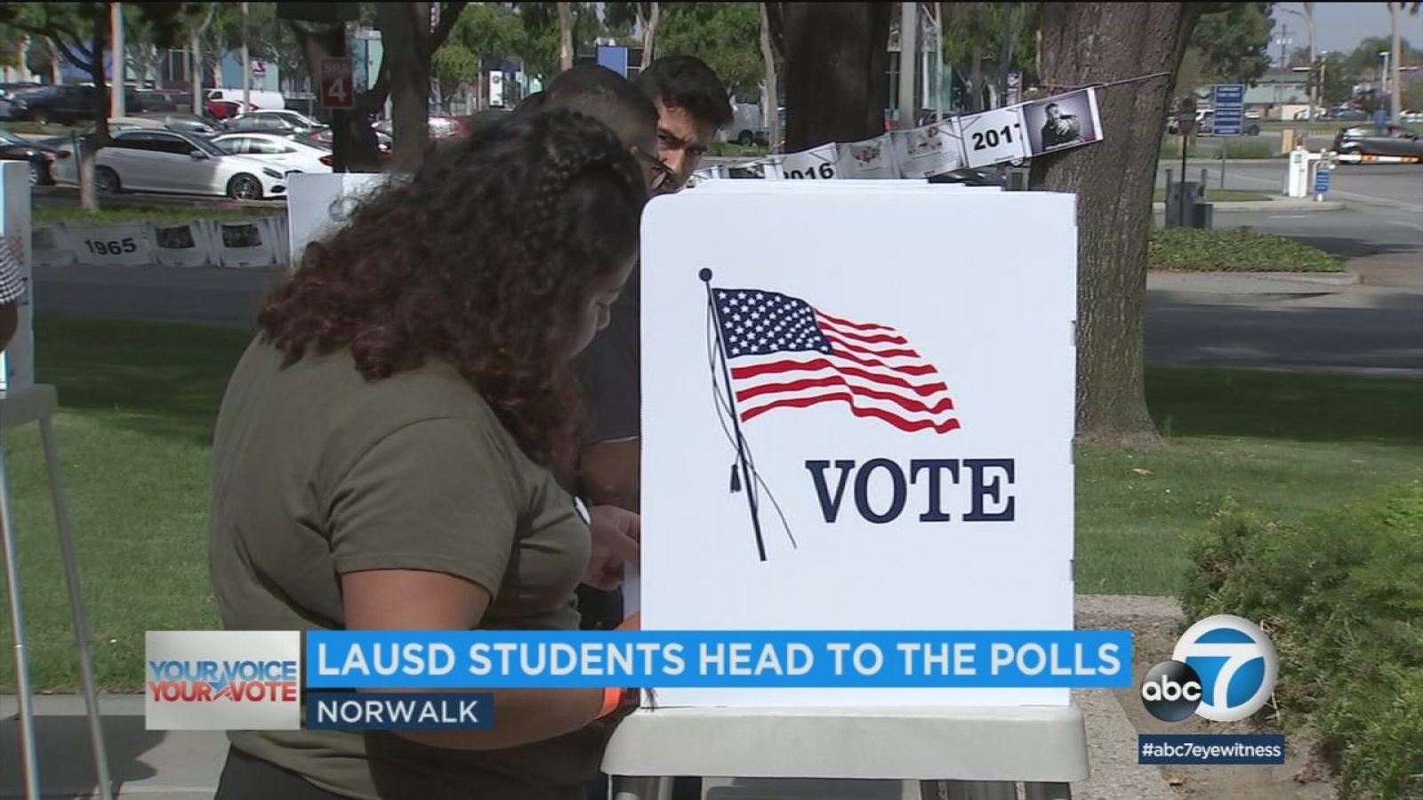 LAUSD students cast early ballots ahead of primary election - ABC7 Los ...