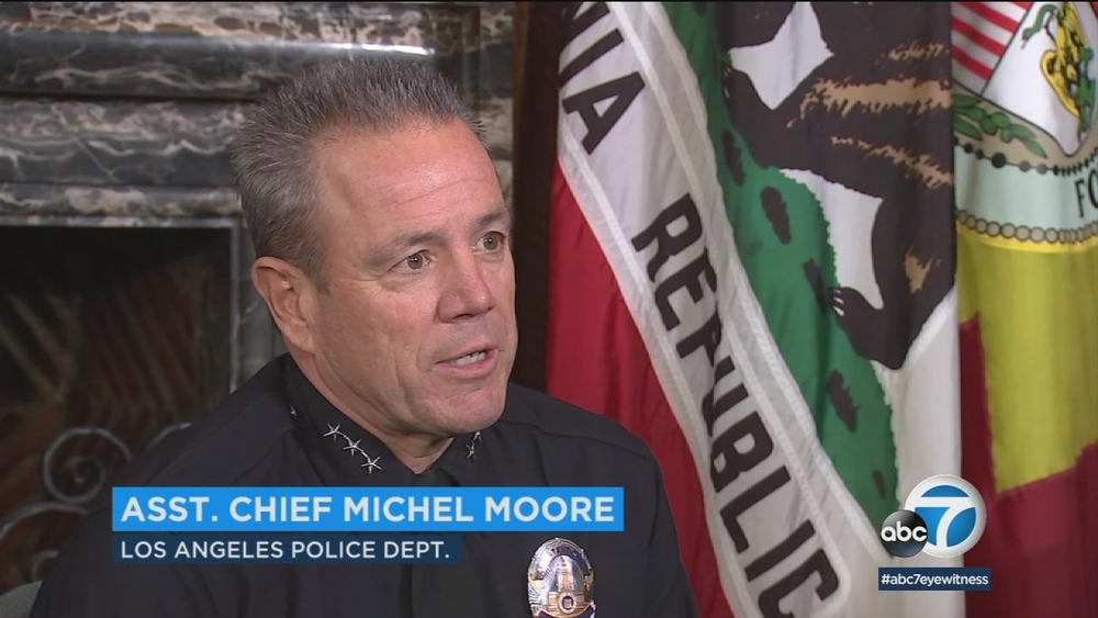 LAPD chief pick Michel Moore approaching job with 'open heart'