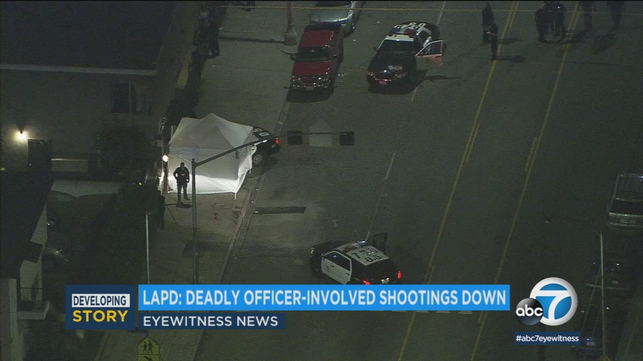 deadly lapd shootings down new report finds abc7 com lapd incident report live
