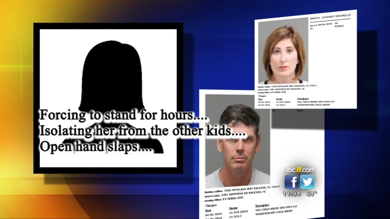 Grandma on Raleigh couple accused of child abuse 'They are criminals