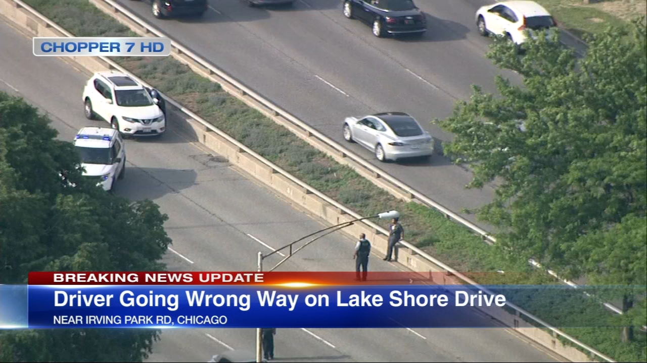 Person in custody after Lake Shore Drive crash, hit-and-run crash
