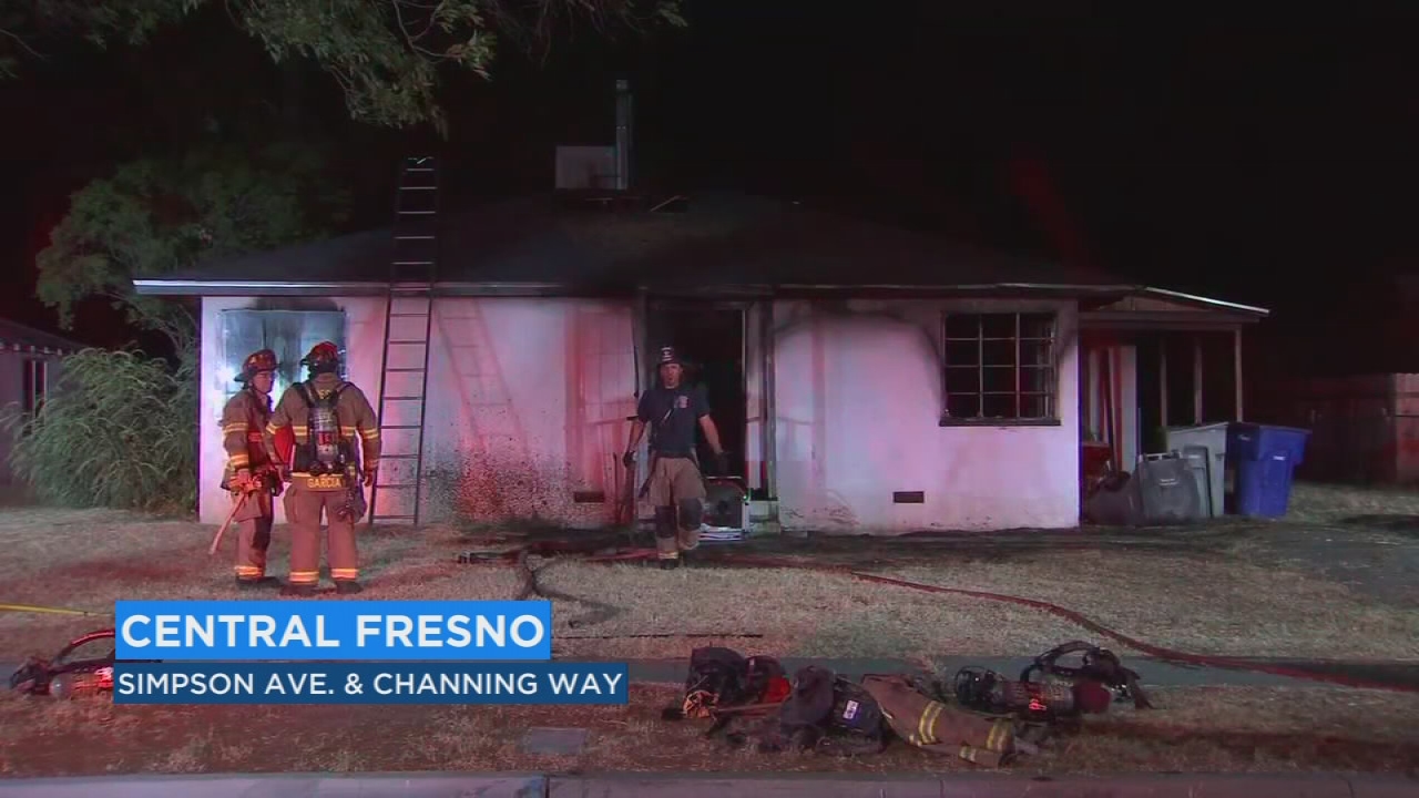 Firefighters trying to determine cause of house fire in Central Fresno ...