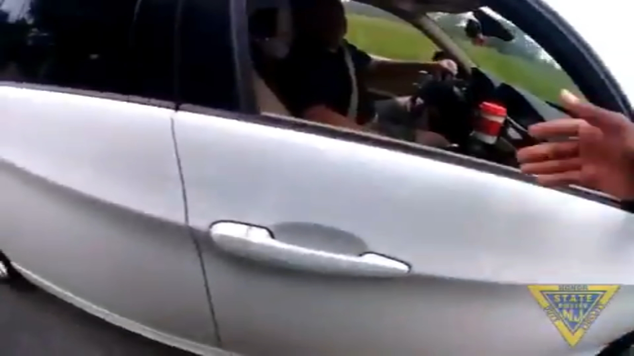 Video shows NJ trooper meeting fmr. cop who delivered him