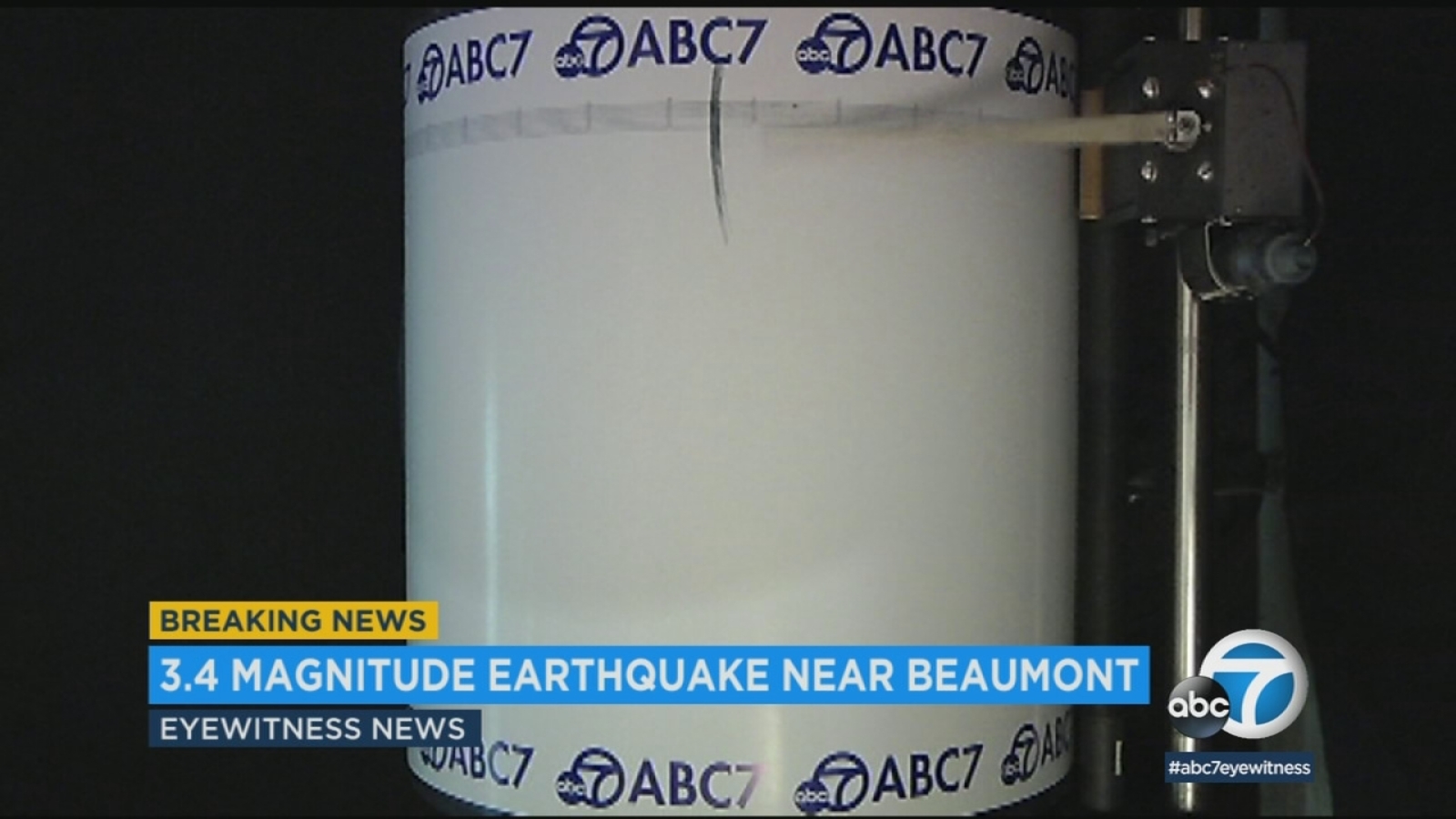 Earthquake Preliminary magnitude 3.4 temblor strikes Riverside County