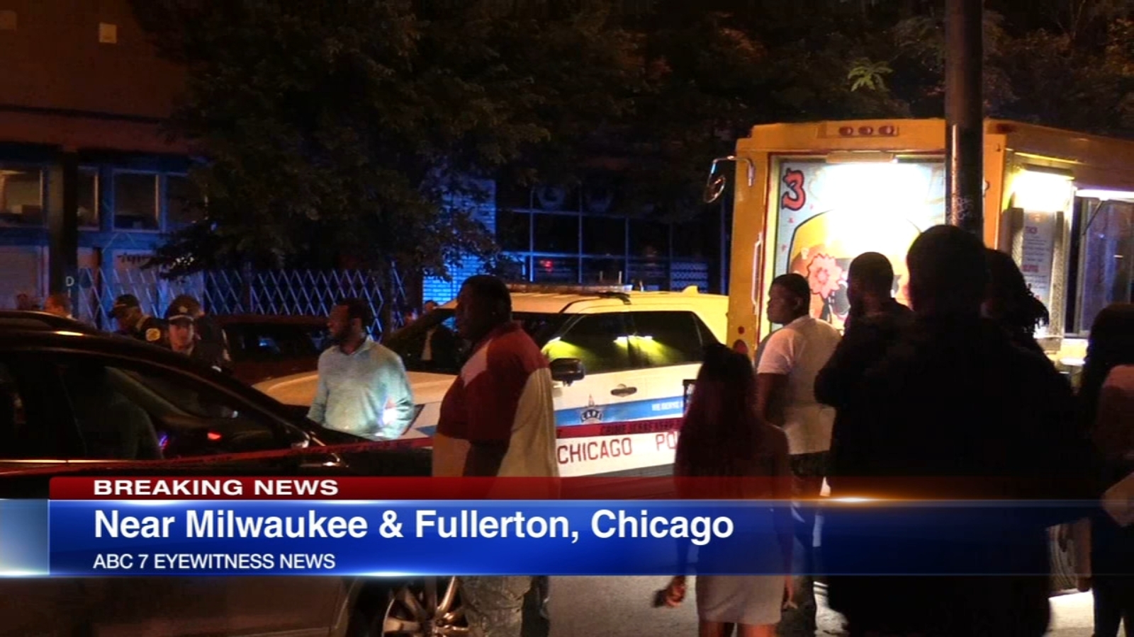 Man, 24, shot outside Logan Square bar - ABC7 Chicago