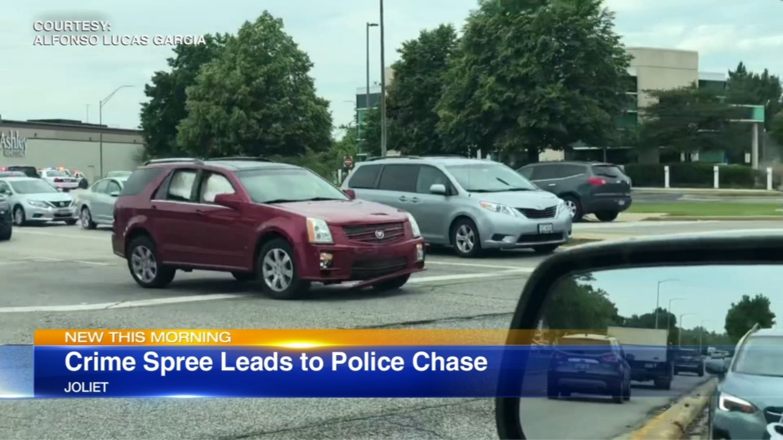 Man charged after Joliet crime spree, police chase - ABC7 Chicago