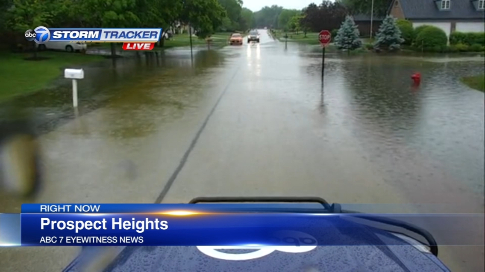 Chicago Weather: Heavy rain causes flooding in northern suburbs - ABC7 ...
