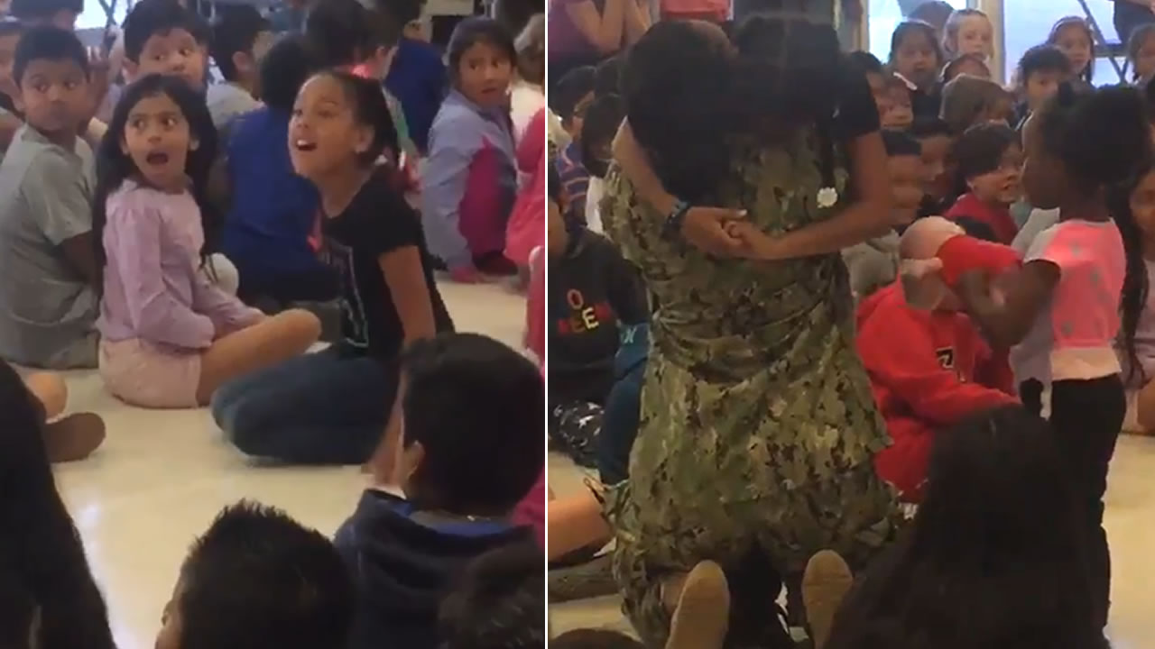 San Rafael mom surprises daughter after deployment in Afghanistan