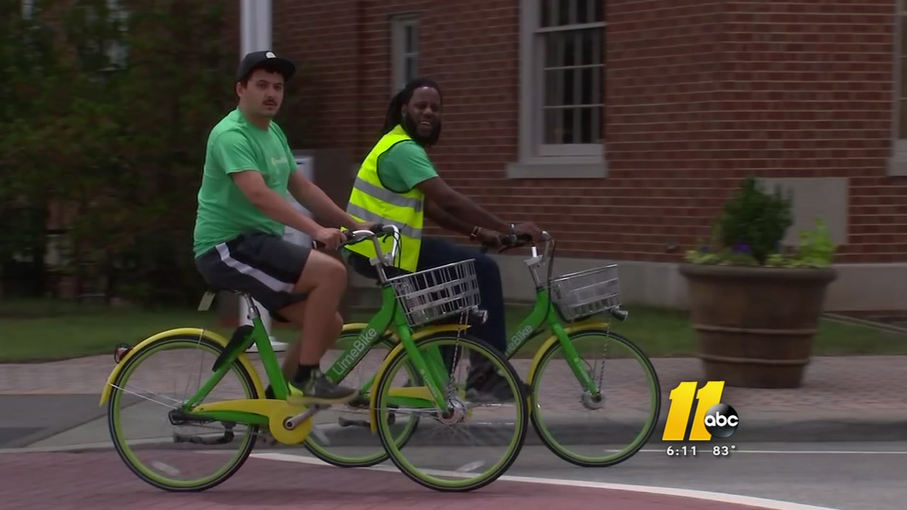 Wake Forest wins 2 year contract with bike share program