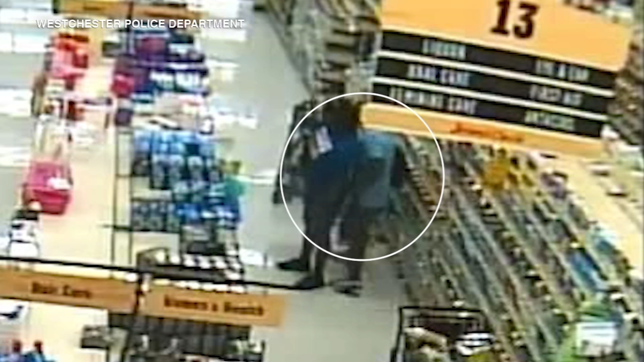 Couple caught on camera pick-pocketing elderly woman, police say