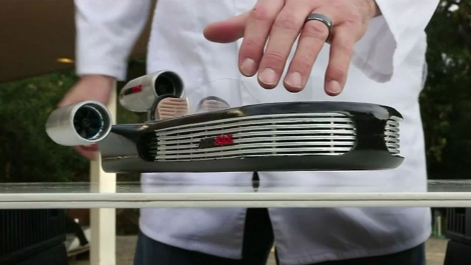 Hoverboard prototype designed by Los Gatos company; Kickstarter