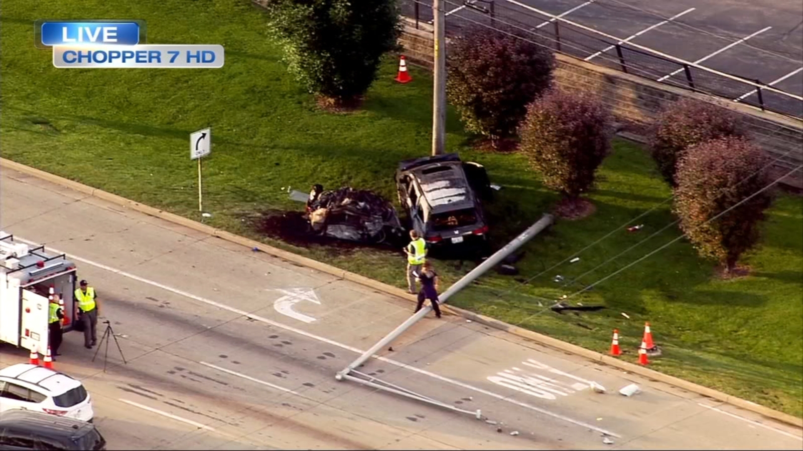 1 Killed In Glendale Heights Crash On North Avenue Near Glen Ellyn Road Abc7 Chicago