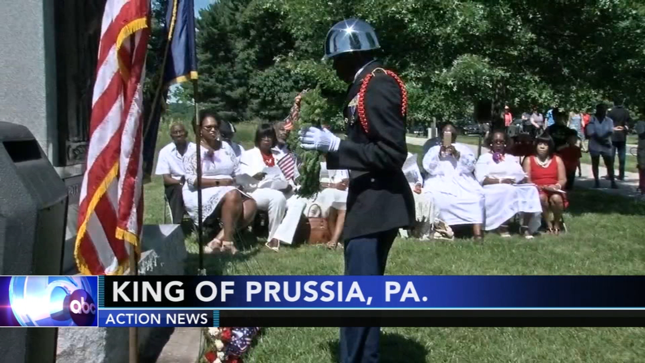 Black patriots honored in ceremony at Valley Forge Park