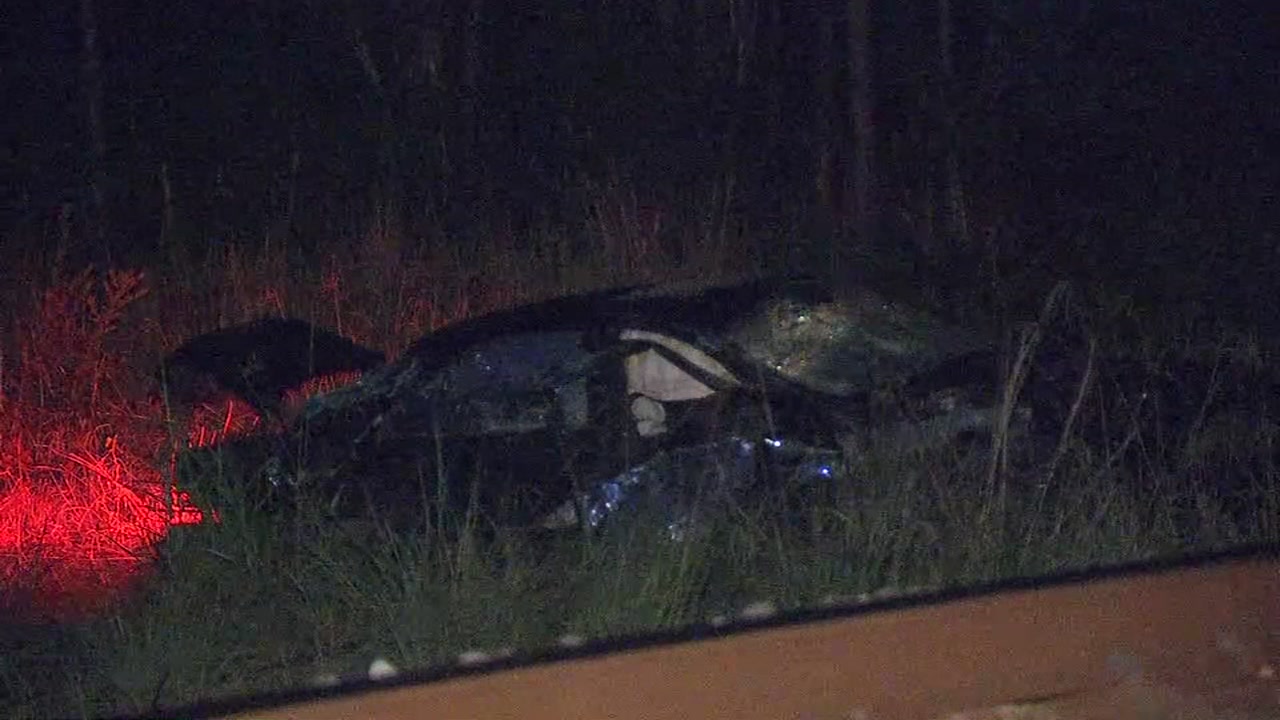 Woman critically injured when train hits car