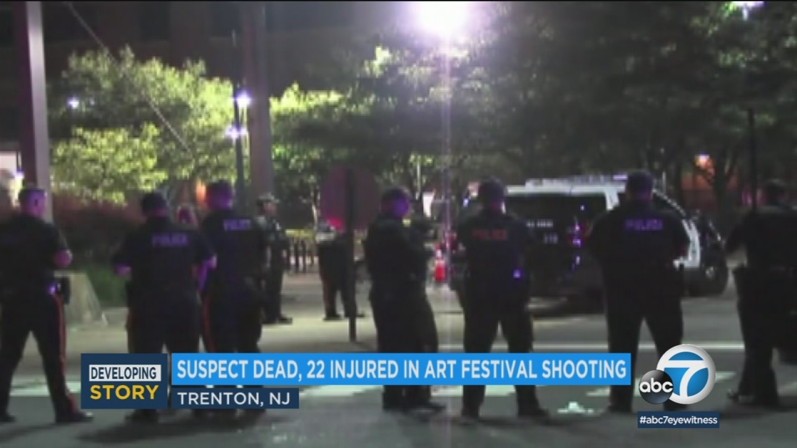 22 injured, suspect killed in New Jersey arts festival shooting ABC7