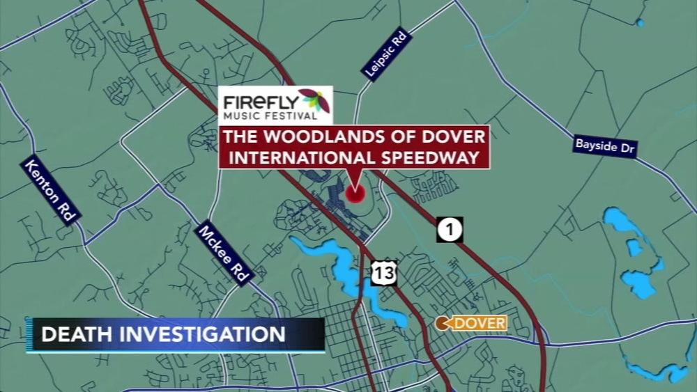 Local woman dies at Firefly festival