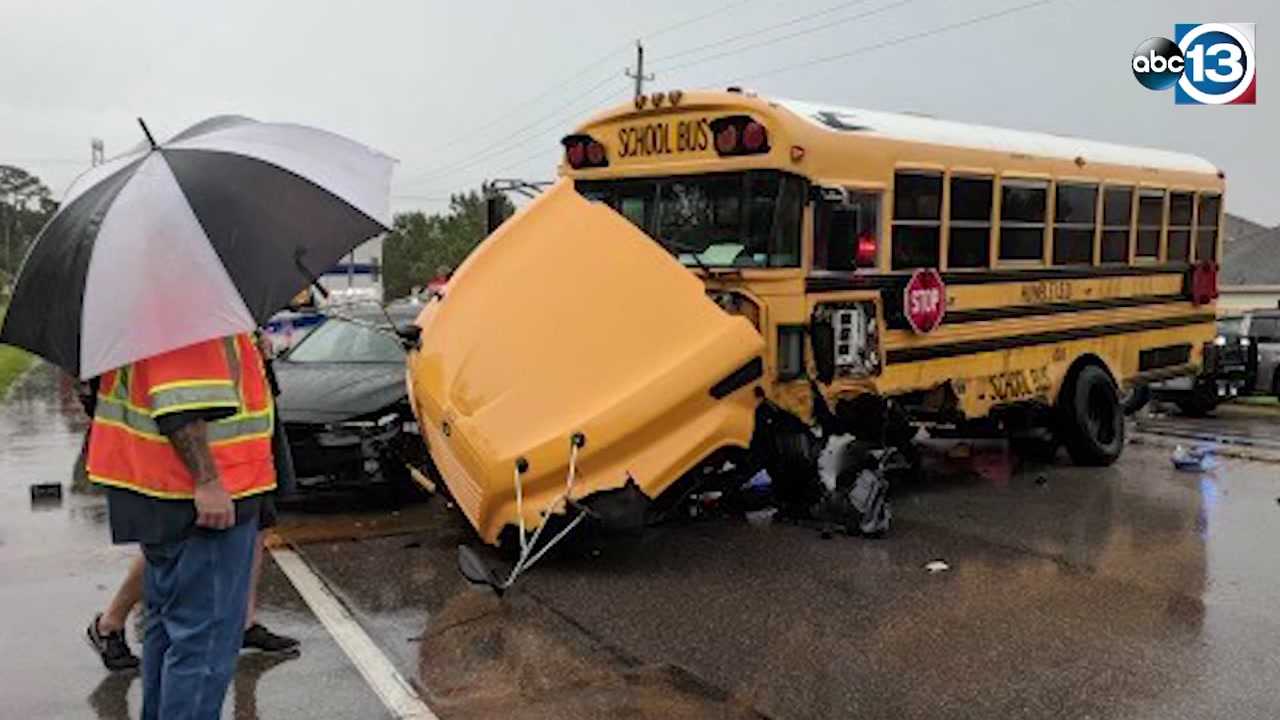 Humble ISD school bus involved in crash