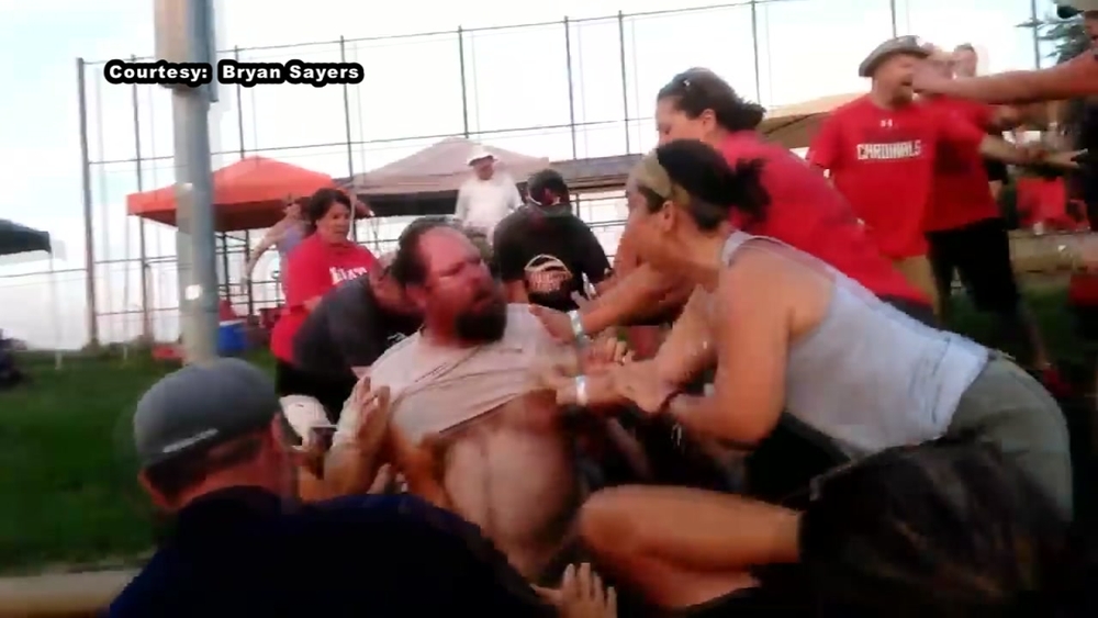Parents swing fists during brawl at youth softball tournament