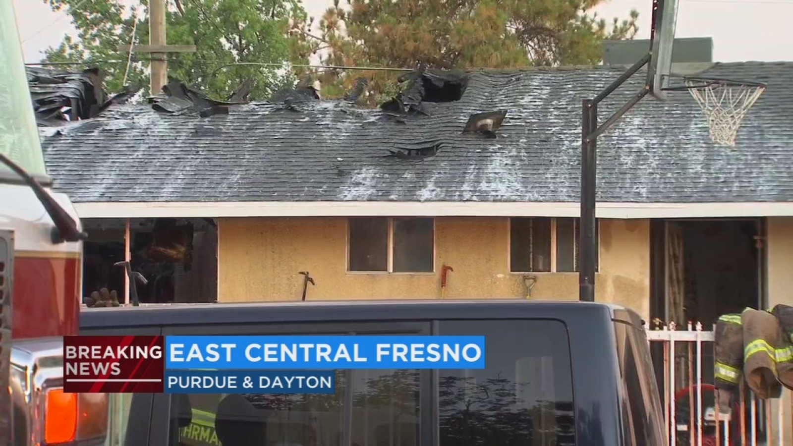 House fire in East Central Fresno leaves 3 without home - ABC30 Fresno