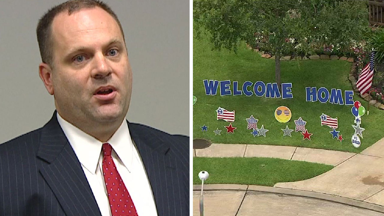 Officer injured in Santa Fe HS shooting returns home