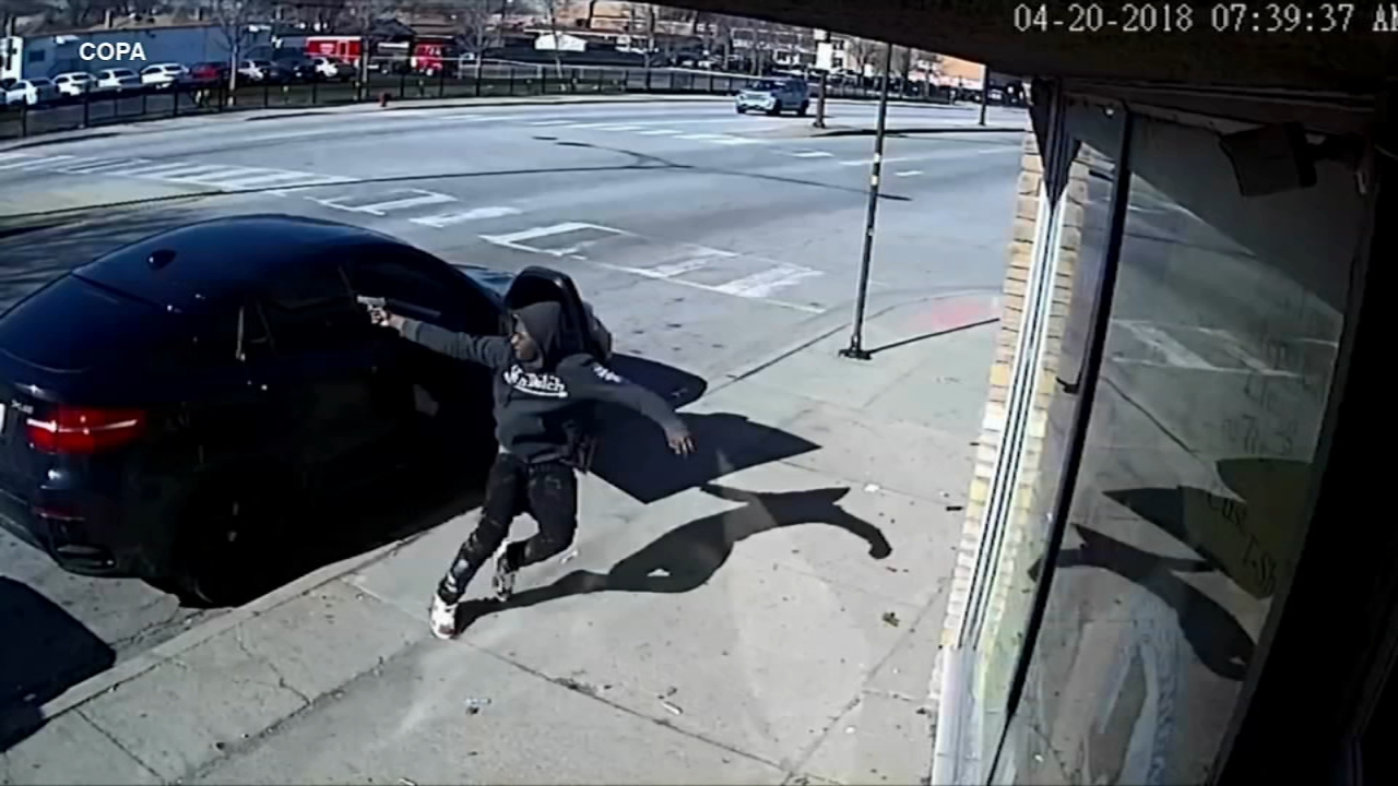 COPA releases video showing shootout between off-duty officer, attempted car thieves