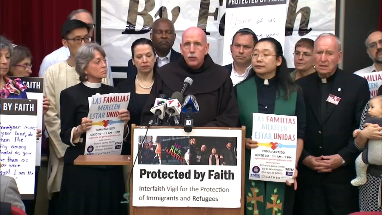 Local clergy denounce President Trump's immigration policy