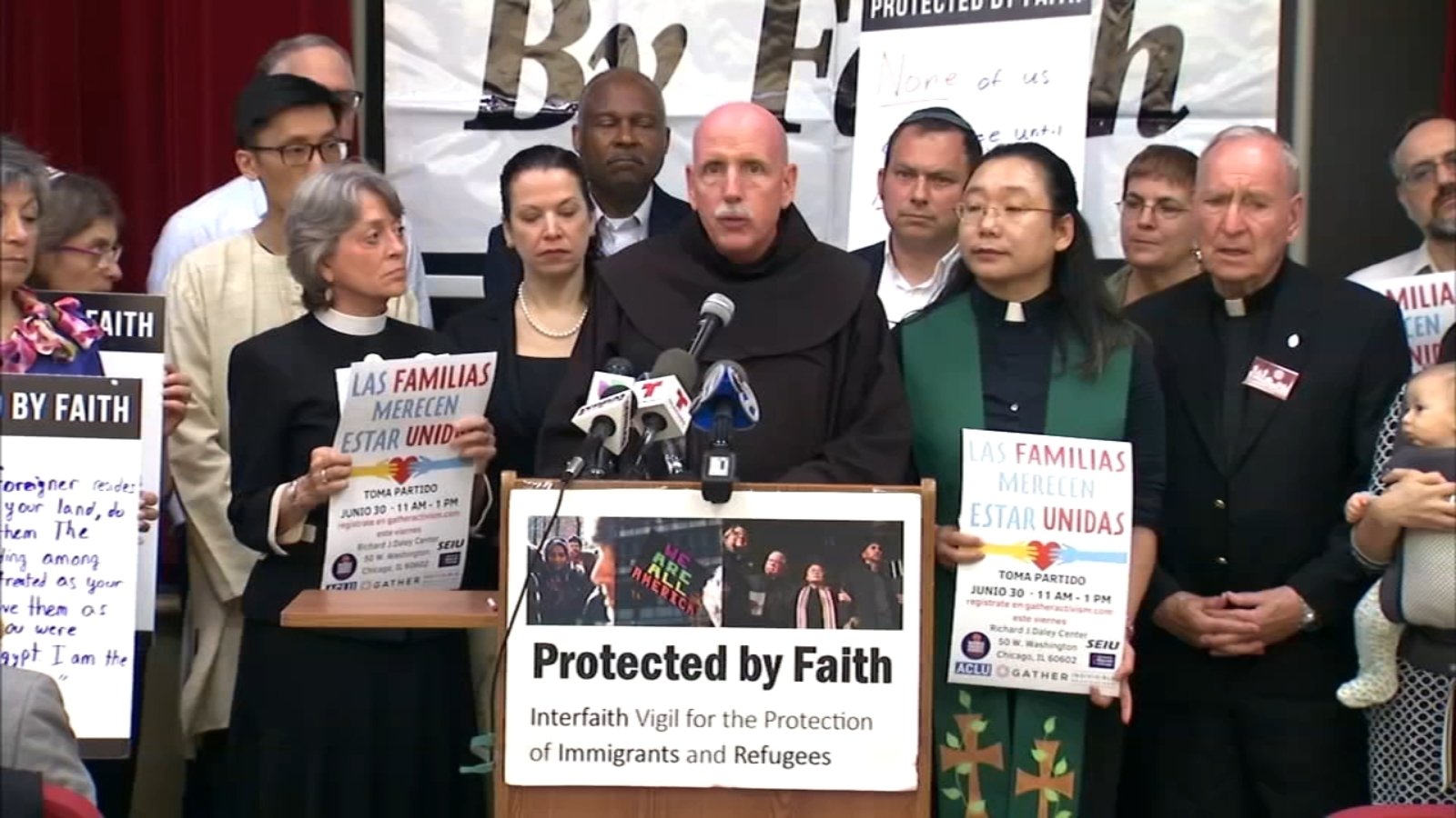 Chicago faith leaders criticize Trump immigration policy, call for ...