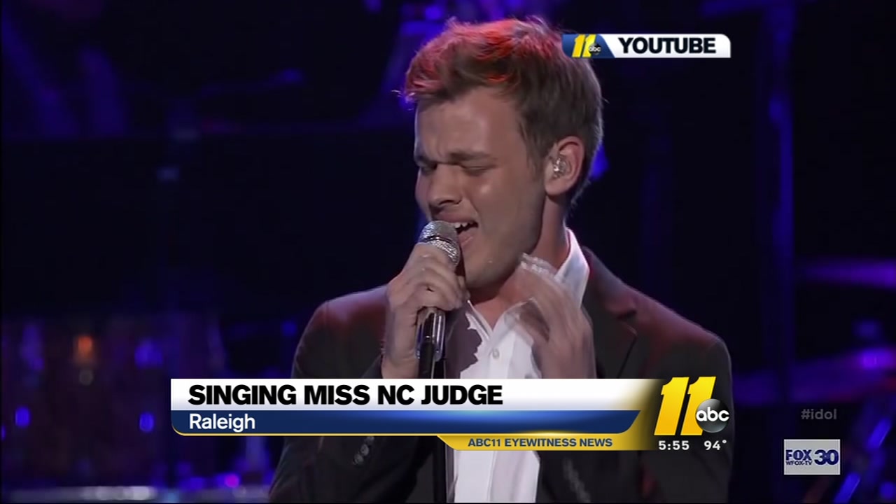 American Idol runner-up Clark Beckham judges Miss NC