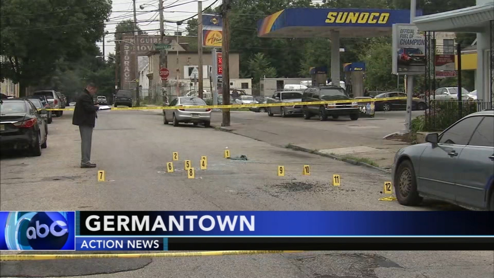 Man shot in vehicle in Germantown - 6abc Philadelphia