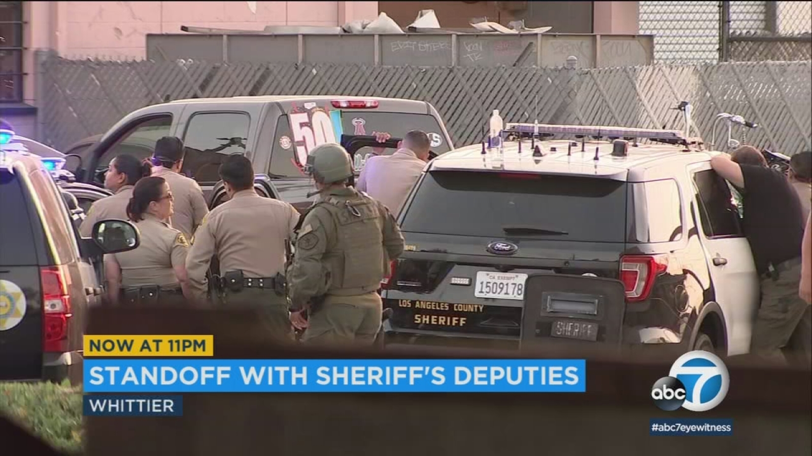 Whittier woman engages police in standoff following dispute with