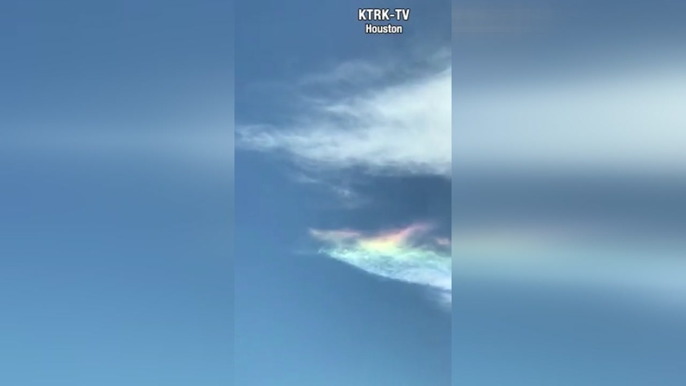 Fire rainbow spotted