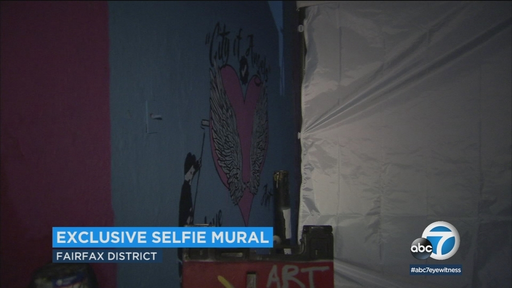 Melrose mural available only to social media influencers