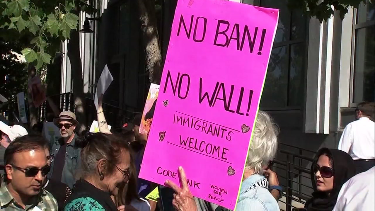 South Bay group rallies against Supreme Court decision on travel ban
