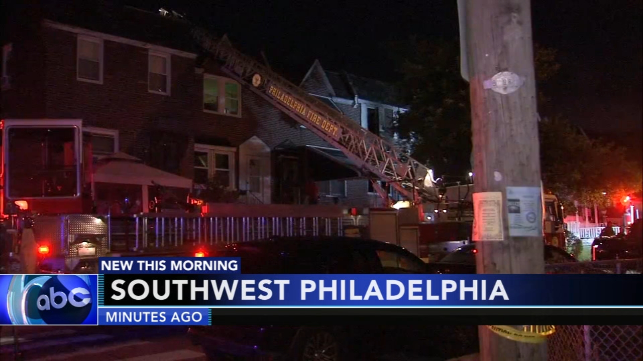 1 injured in Southwest Philadelphia fire