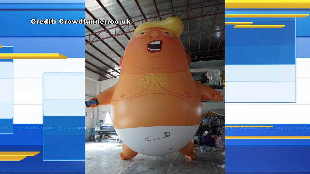 "Make Trump Baby Fly" crowdfunding project underway in London