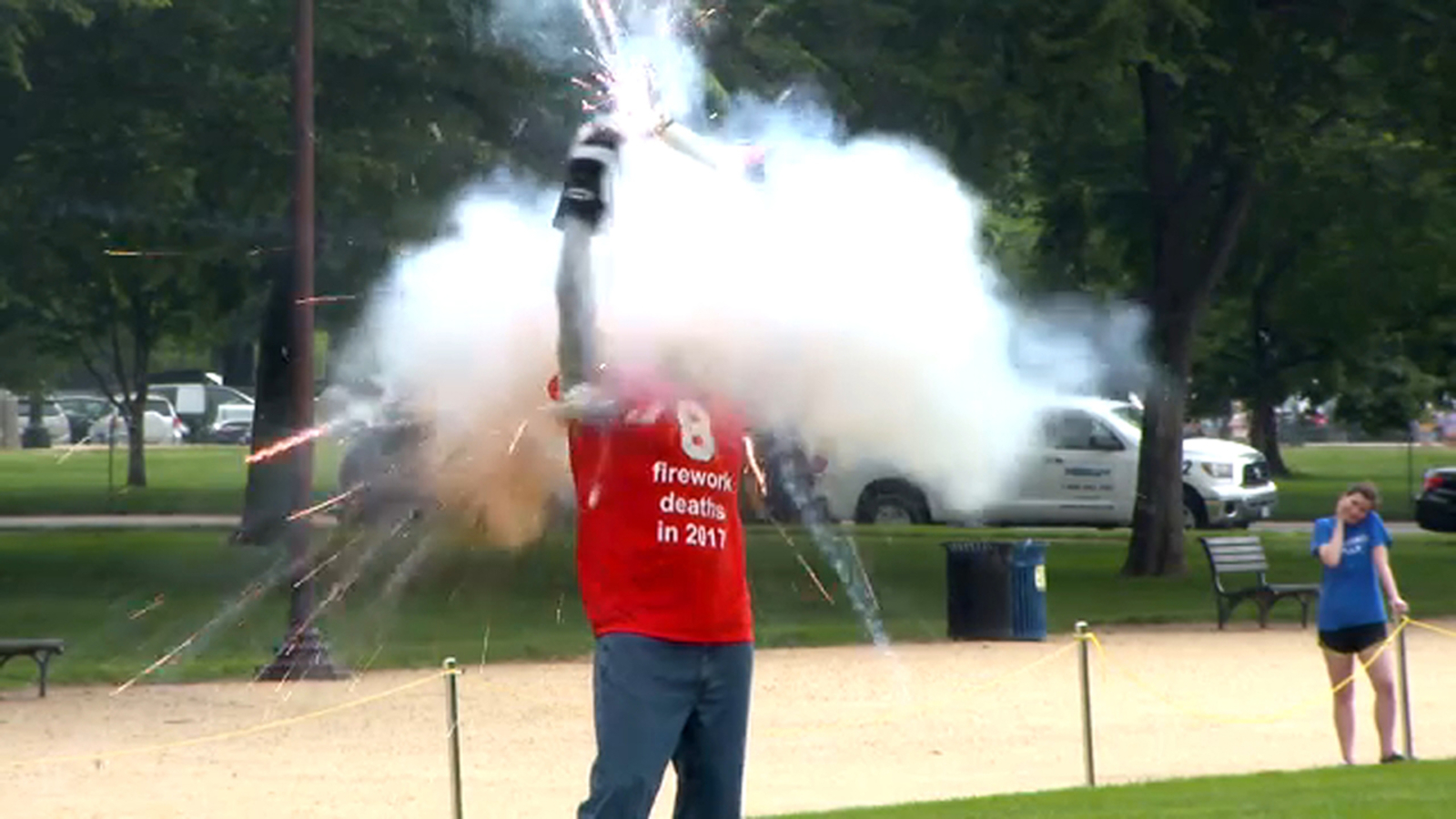 Warning issued about dangers of fireworks ABC7 New York