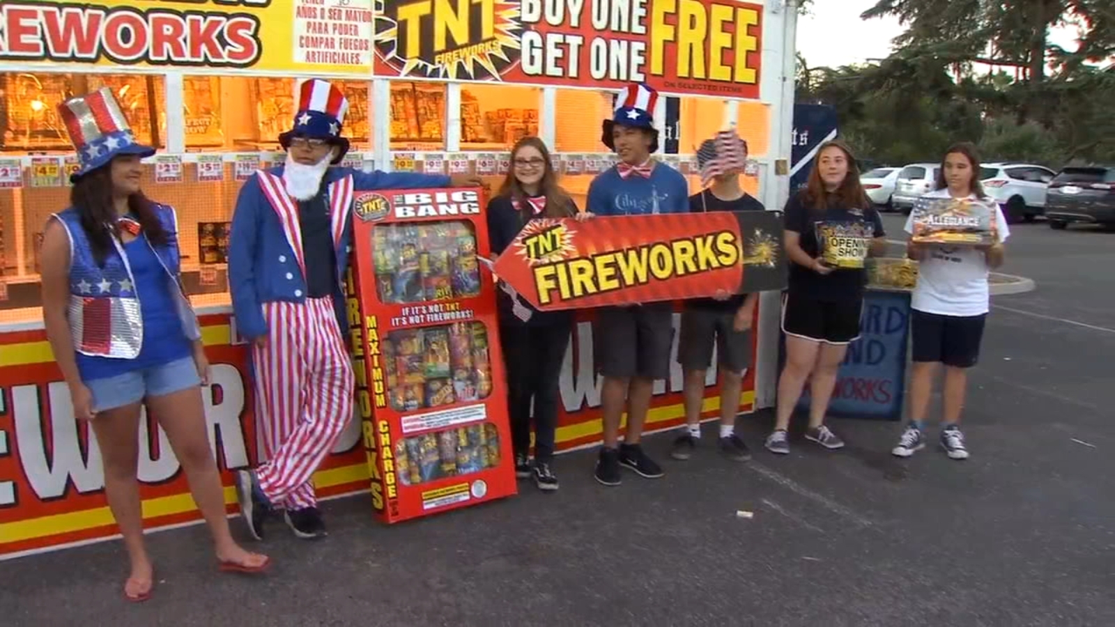 Fireworks stands start sales around the Valley ABC30 Fresno