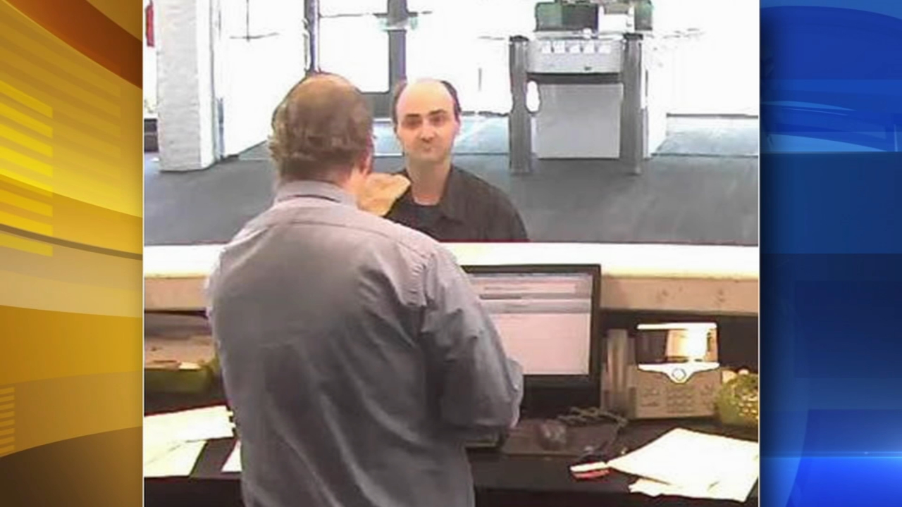 Suspect sought for bank robbery at the Jersey Shore