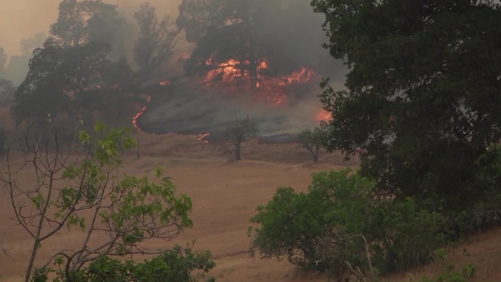 Fire in Yolo County grows to 16,500 acres, prompts evacuations